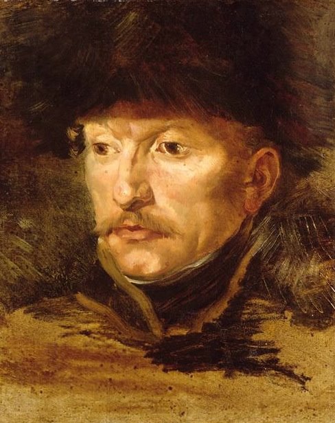 Théodore Géricault, Portrait du lieutenant Dieudonné
