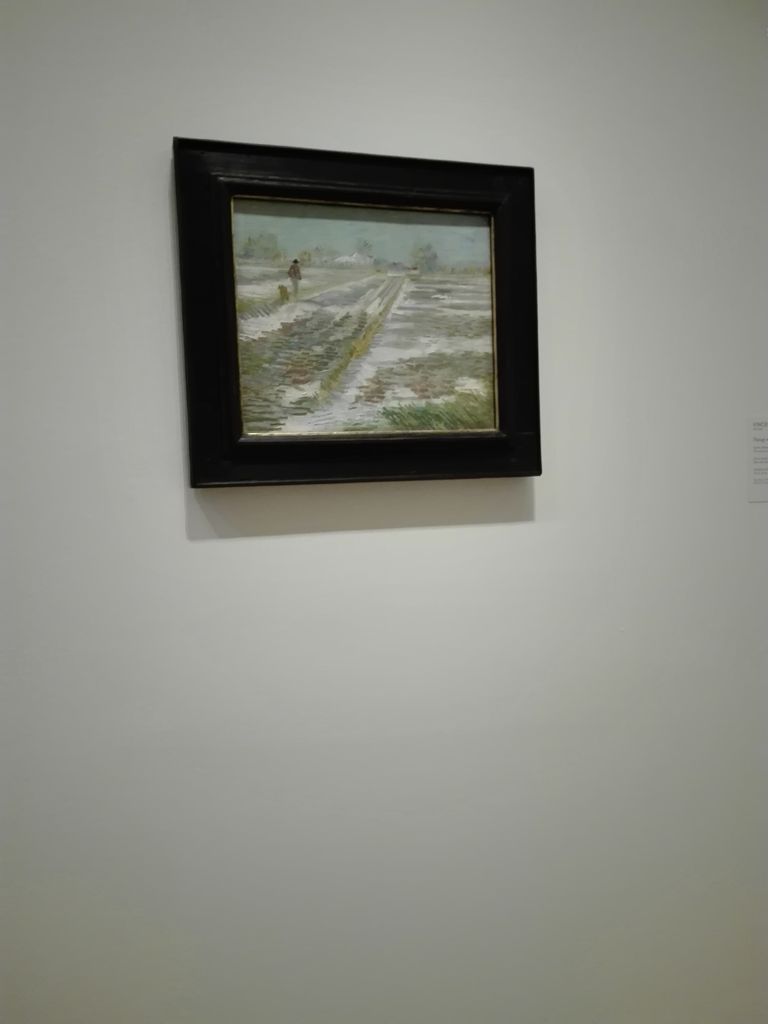 Vincent Van Gogh, Paysage de neige 